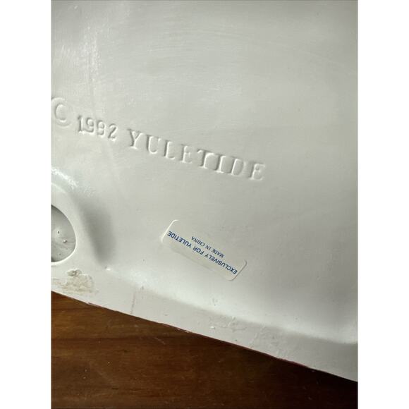 Vintage Christmas Village Yuletide Grocery Store Market - Picture 5 of 6